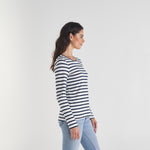 Load image into Gallery viewer, Blue &amp; White Long Sleeve
