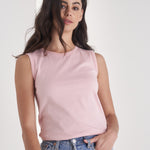 Load image into Gallery viewer, Rose Pink Singlet

